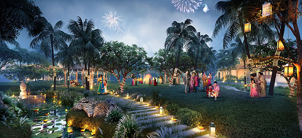 royal-palm-village-diwali-night 