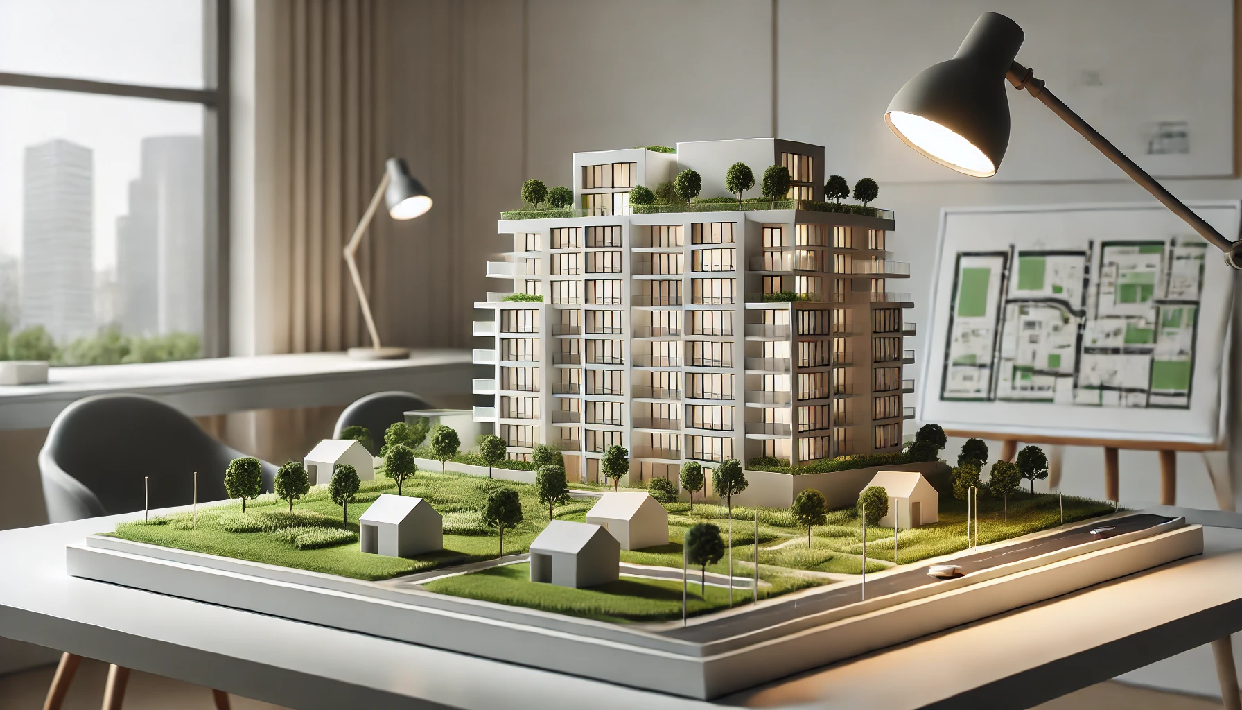 Can Adding Green Spaces in Scale Models Help Win Over Sustainable Buyers?