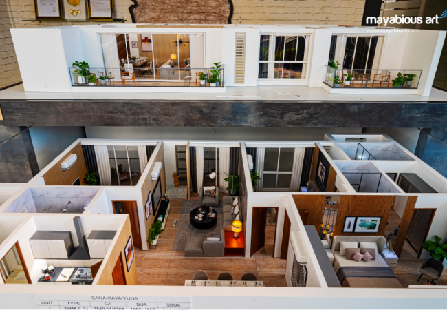 Doll House Exploded Floor View